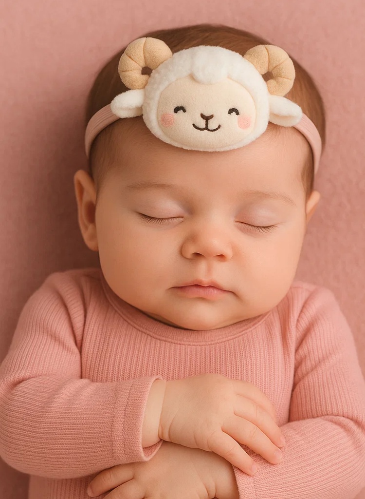 Sweet Aries Zodiac Sheep Headband