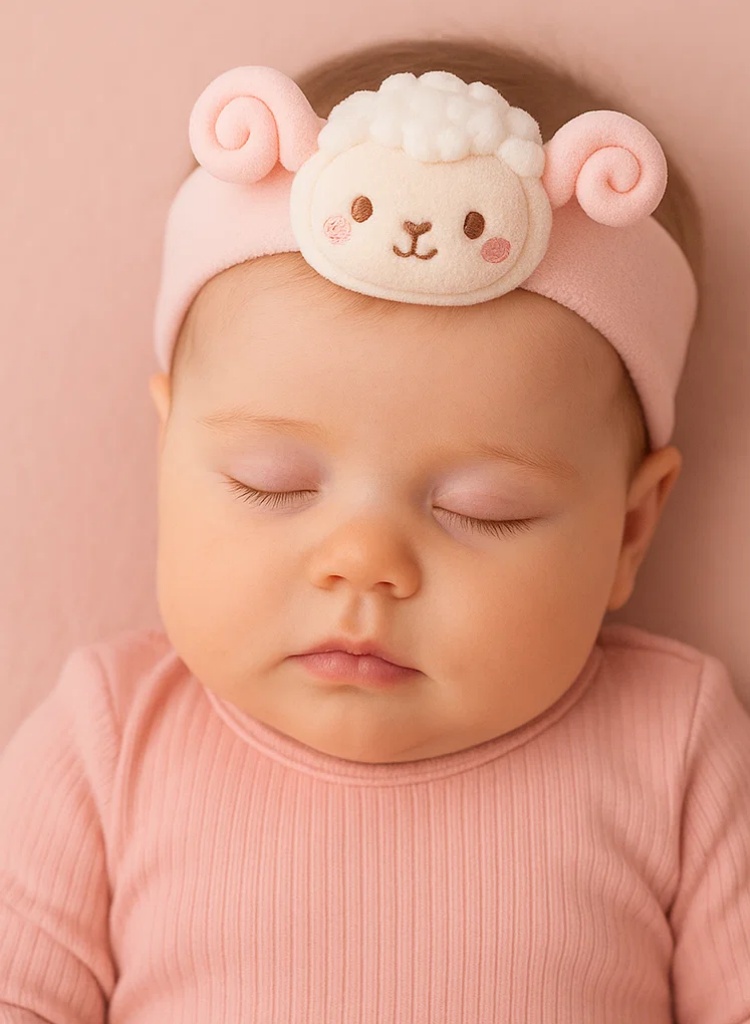 Playful Aries Zodiac Sheep Headband