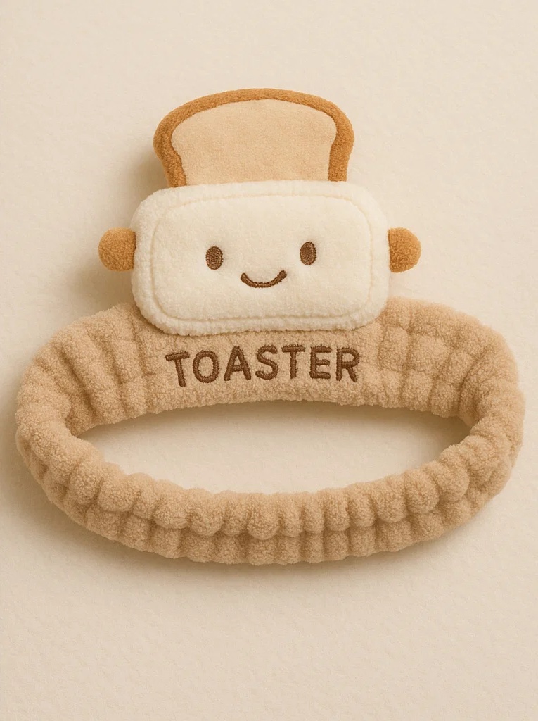 Baby Plush Headband – Toaster Design