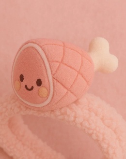 Cute Baby Ham Plush Headband