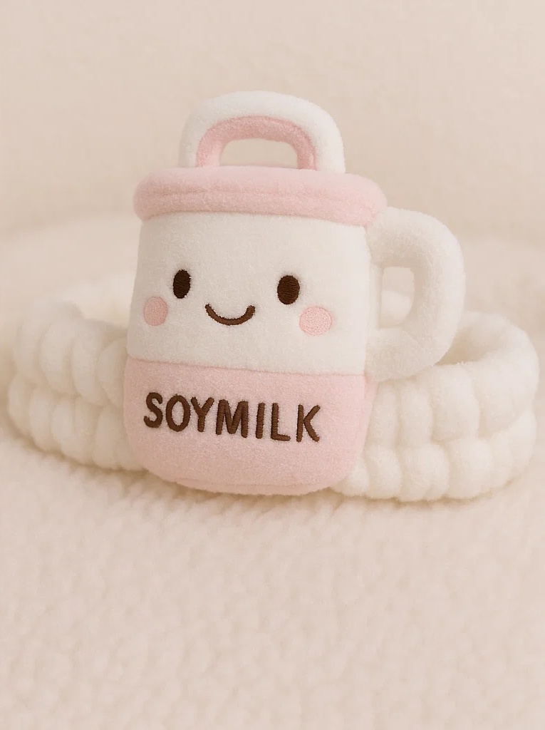 Baby Soy Milk Plush Headband