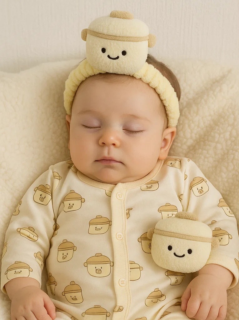 Cute Baby Cooking Pot Plush Headband