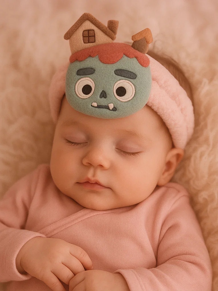 Haunted House Halloween Baby Headband