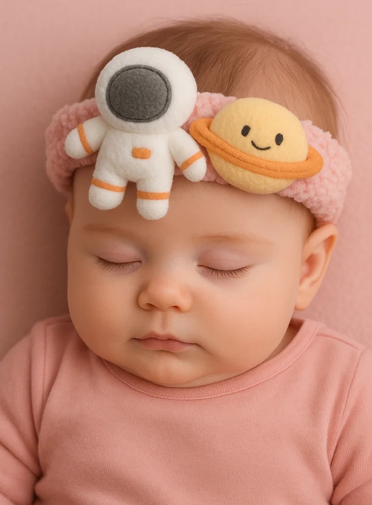 Bandeau en peluche A