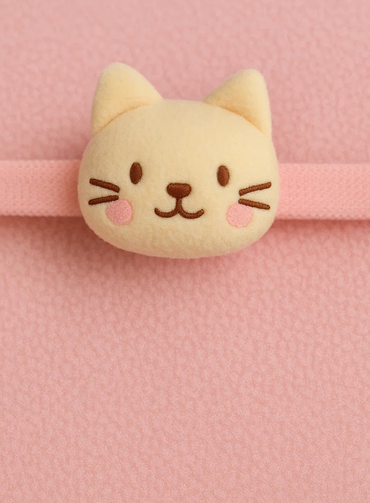 Bandeau en peluche Chat Étoile pour bébé – Bandeau doux à motif animalier pour nouveau-nés et nourrissons