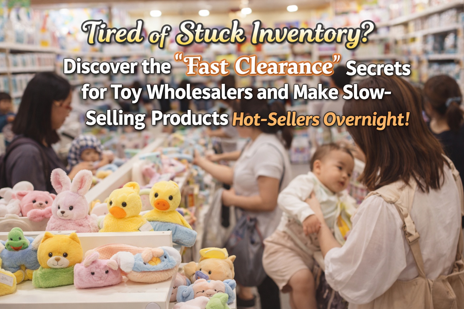 Tired of Stuck Inventory? Discover the “Fast Clearance” Secrets for Toy Wholesalers and Make Slow-Selling Products Hot-Sellers Overnight!
