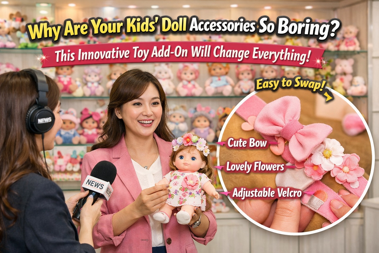 🤯 Why Are Your Kids' Doll Accessories So Boring? This Innovative Toy Add-On Will Change Everything!