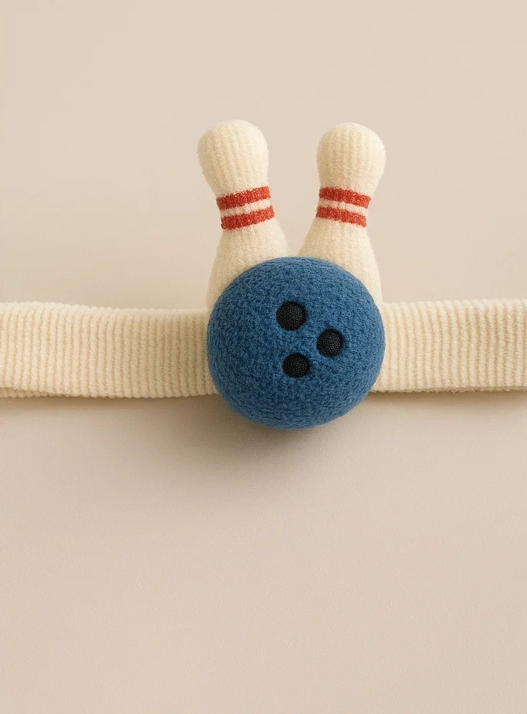 Strike & Smile Baby Bowling Headband