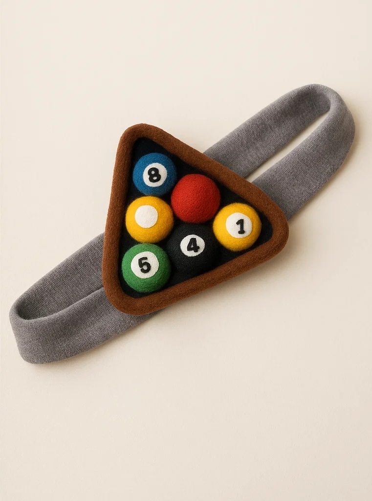 Pocket Prodigy Billiard Baby Headband
