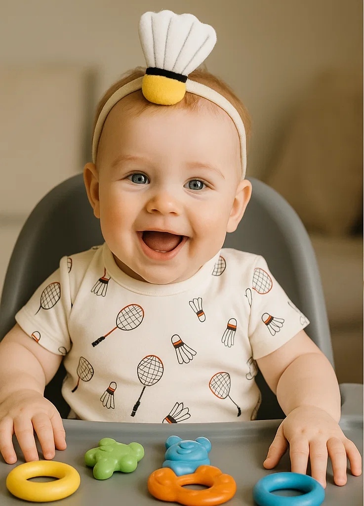 Shuttle Swing Baby Badminton Headband