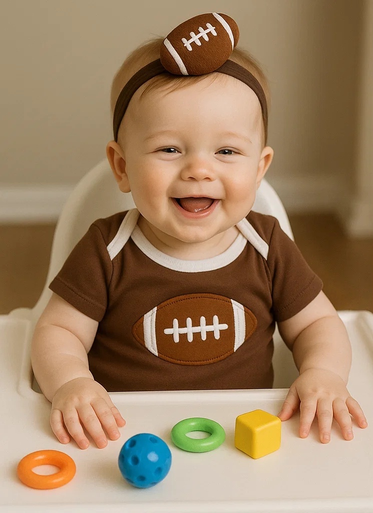 Touchdown Baby Football Headband