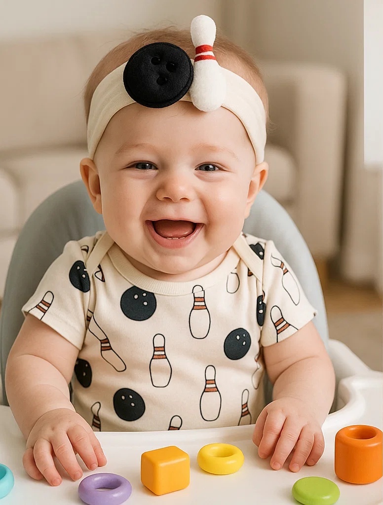 Bowling Champ Baby Headband
