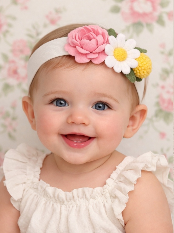 Tiara de Flores Coloridas