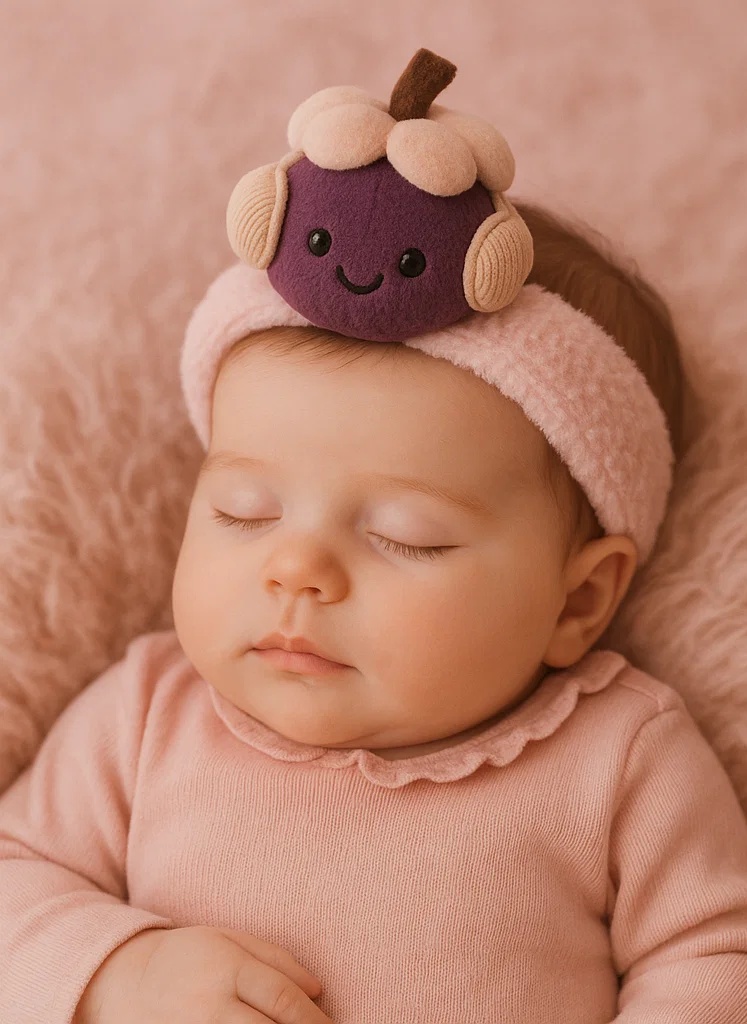 Beebide peapael mangustaniga | Talvine plüütsõbralik disain kõrvaklappidega