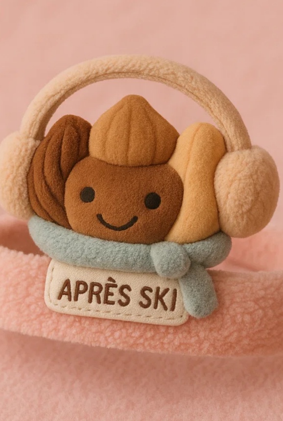 Three Nuts Baby Plush Headband with Ear Muffs – Après Ski Mix Set