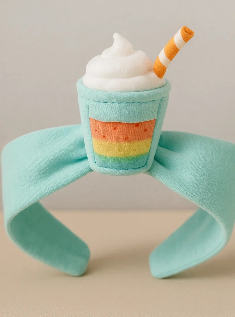 Whipped Joy Rainbow Drink Baby Headband – Sweet Summer Vibes