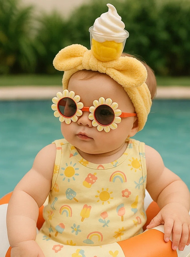 Bentiță pentru Bebeluși – Desert cu Frișcă și Doză de Căldură