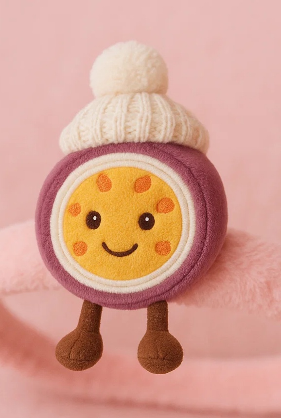 Radiant Halo Baby Headband with Plush Toy – Perfect for Photoshoots and Daily Wear