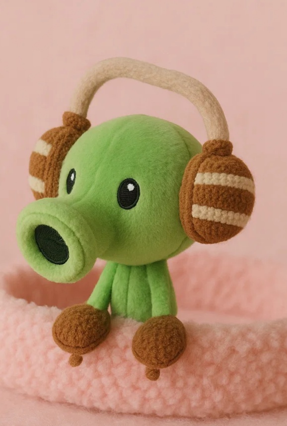 Radiant Halo Laste Peapael Plush Mänguasi Mütsiga ja Aksessuaaridega