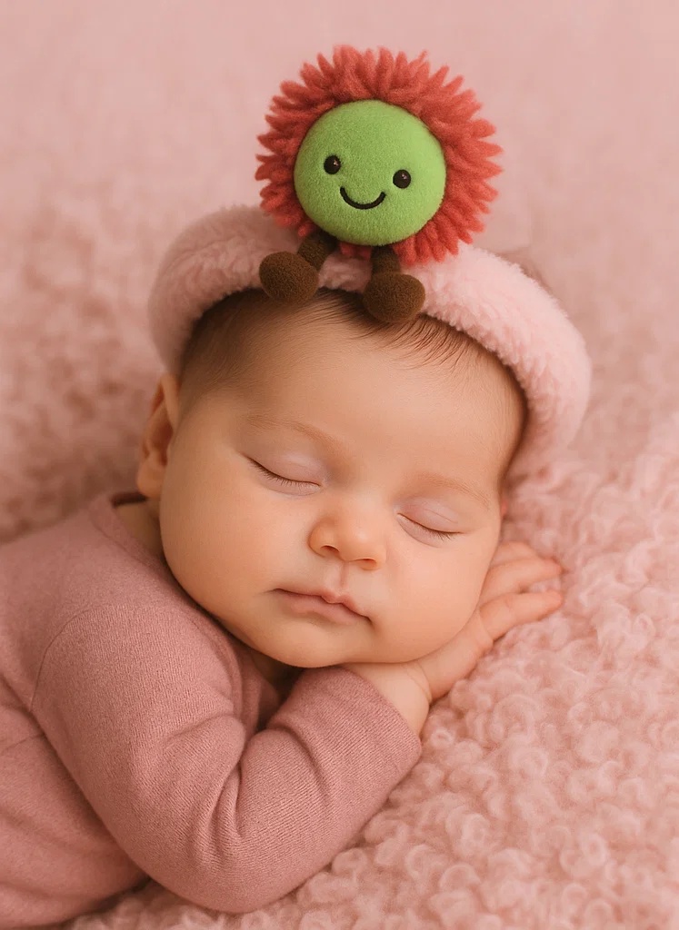 Radiant Halo Plush Toy Baby Headband - Lion Edition