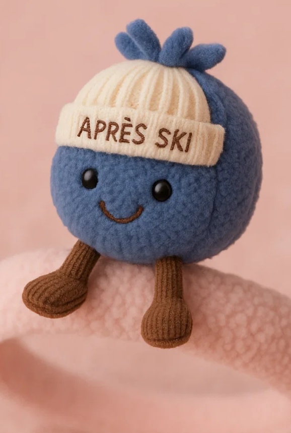 Cabeça de pelúcia de brinquedo de bebê com estilo de frutinhas