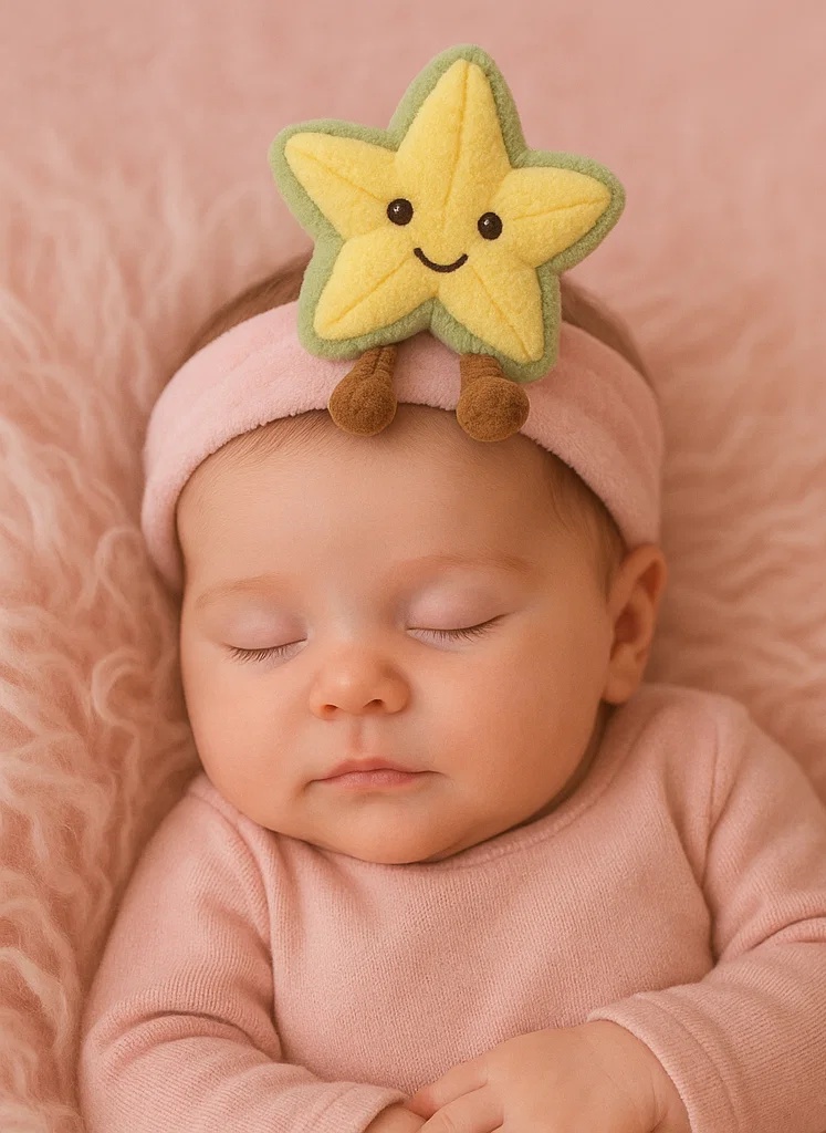 可愛い海の魚ぬいぐるみベビー用ヘアバンド