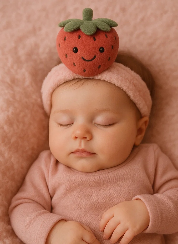 Laste pehme tähekujuline peapael