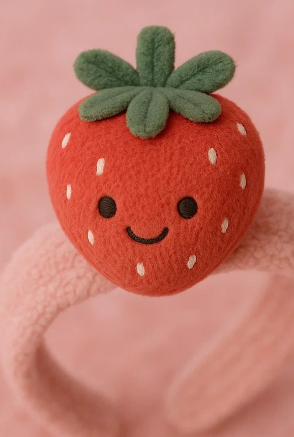 Roztomilý dětský elastický pás s plyšovou hvězdou moře