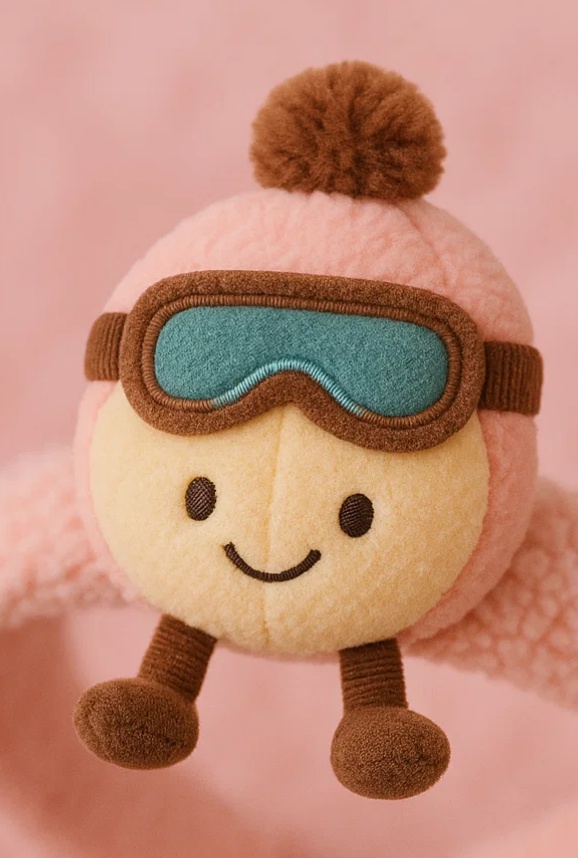 Süßes Himbeere Plüschtier Baby Haarband