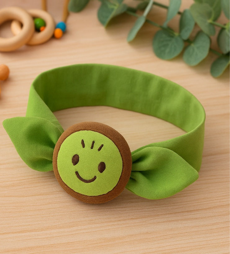 Kiwi Plush Headband for Babies