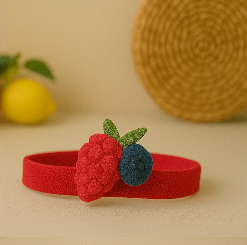 Berry Plush Headband for Babies