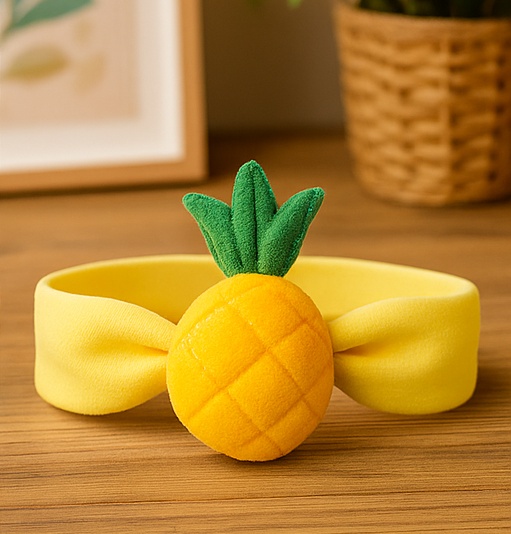 Pineapple Plush Toy Baby Headband