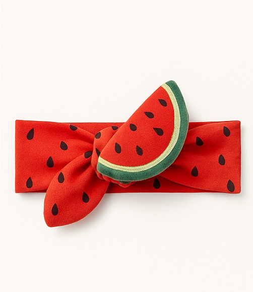 Watermelon Plush Headband for Babies