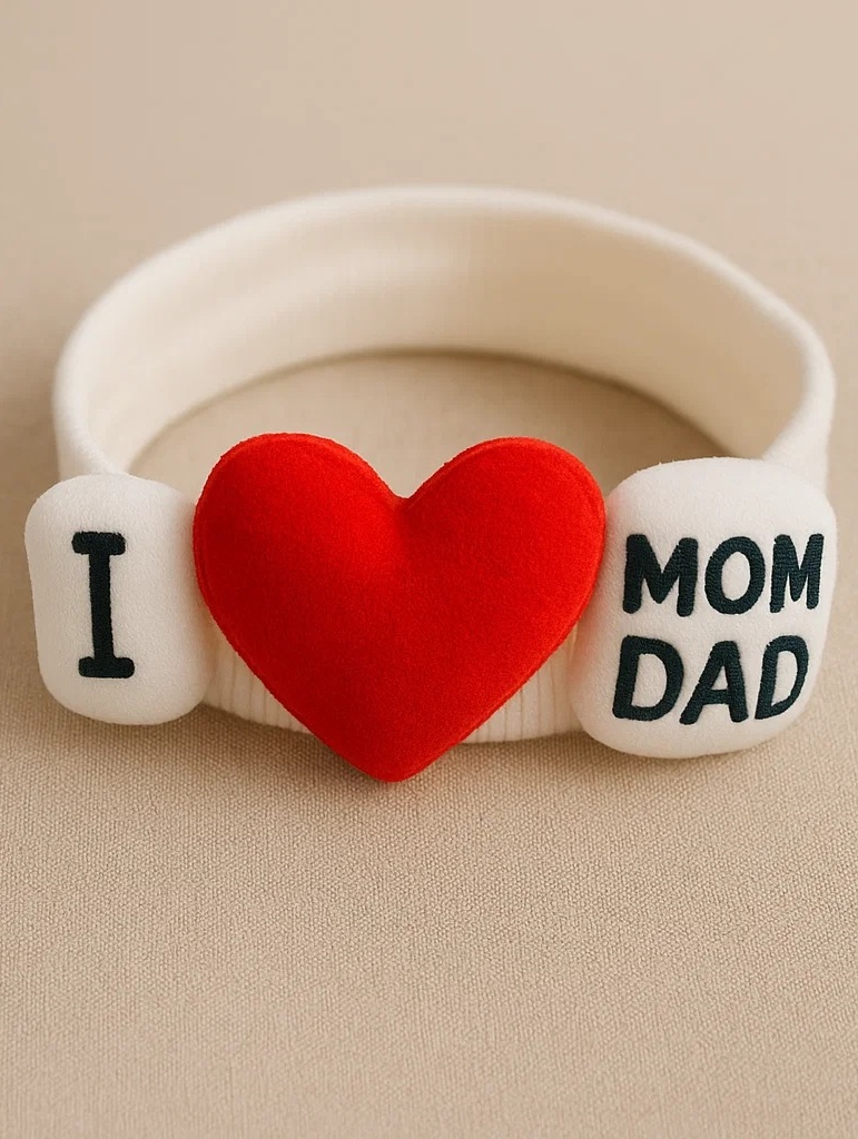 Customizable ''I ❤️ MOM DAD