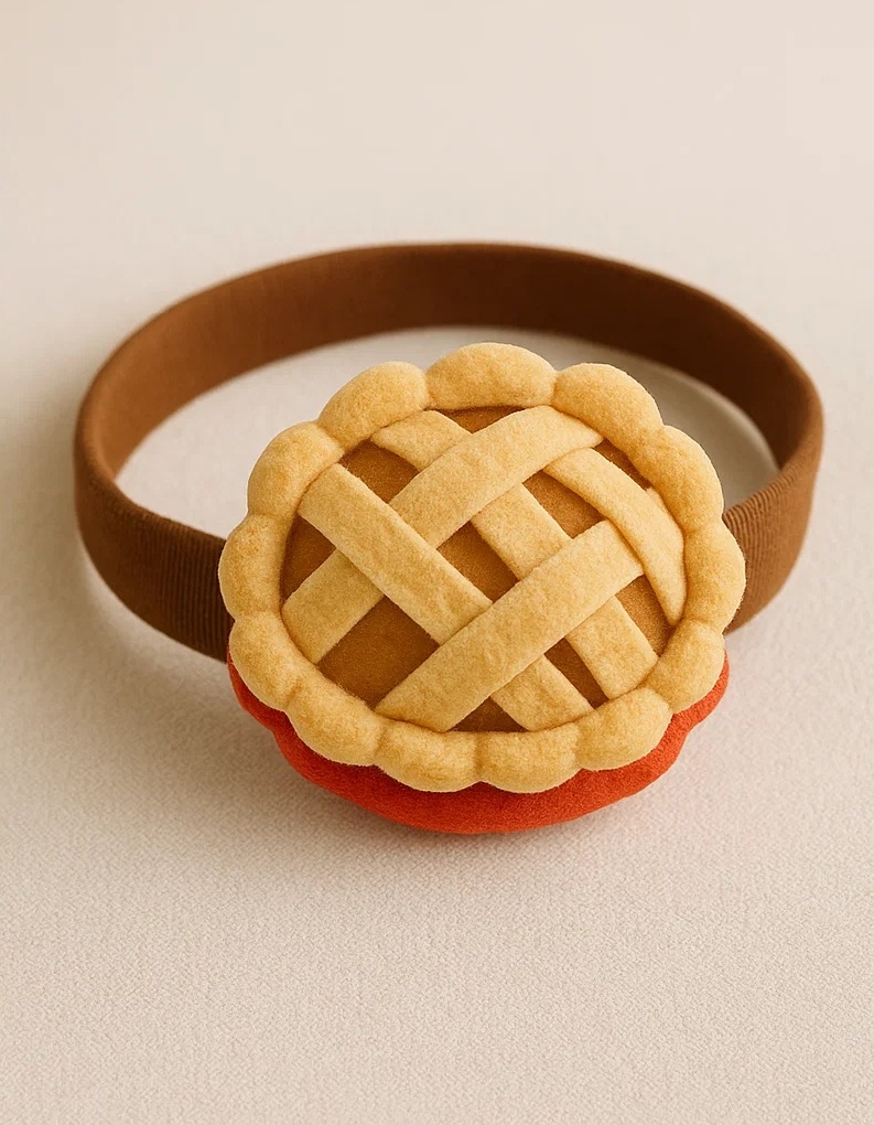 Baby Apple Pie Headband, Armsad Õunapiruka Kujundus Fotodeks