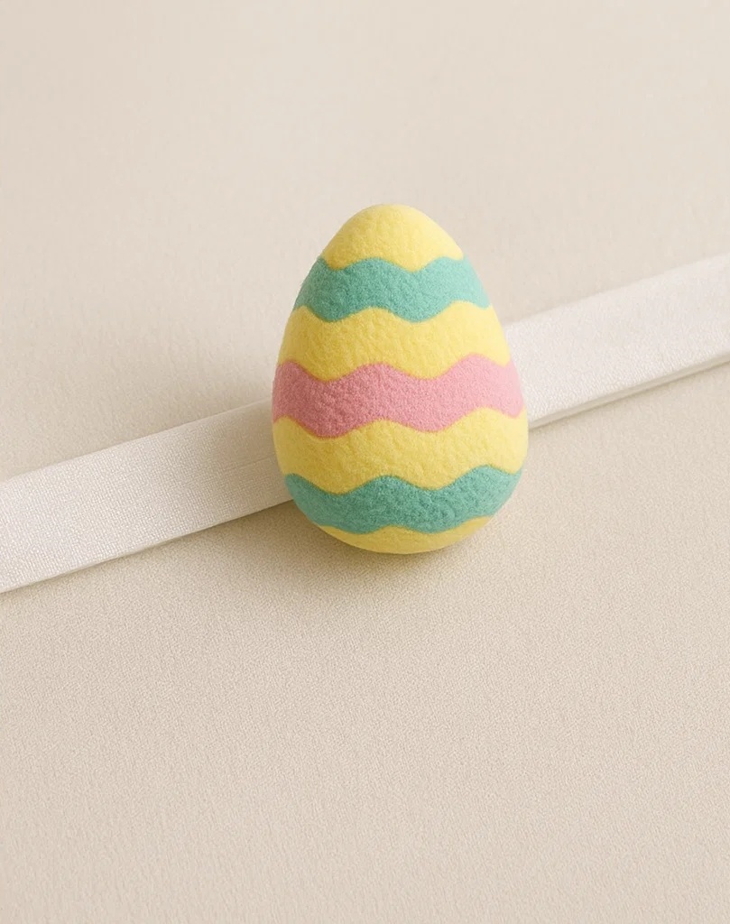 Colorful Easter Egg Baby Headband for Infants & Toddlers - Soft and Adjustable