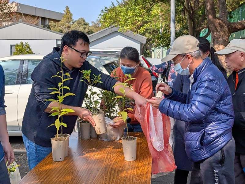 林業及自然保育署臺中分署贈送千株原生樹苗   響應國際森林日