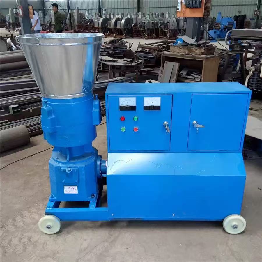 Pellet machine updated with controlling box