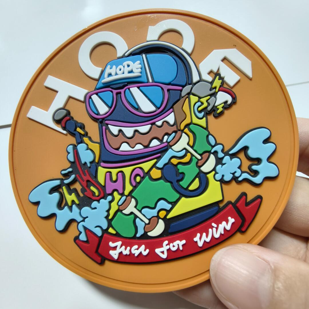 24 colors AI assisted PVC rubber Logo Making Machine for soft pvc patch