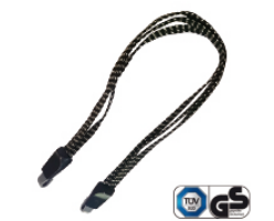 AH-B105  Strap 3 pcs Black-white Stripe