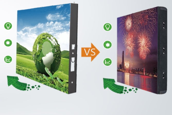 Outdoor fixed installation LED display