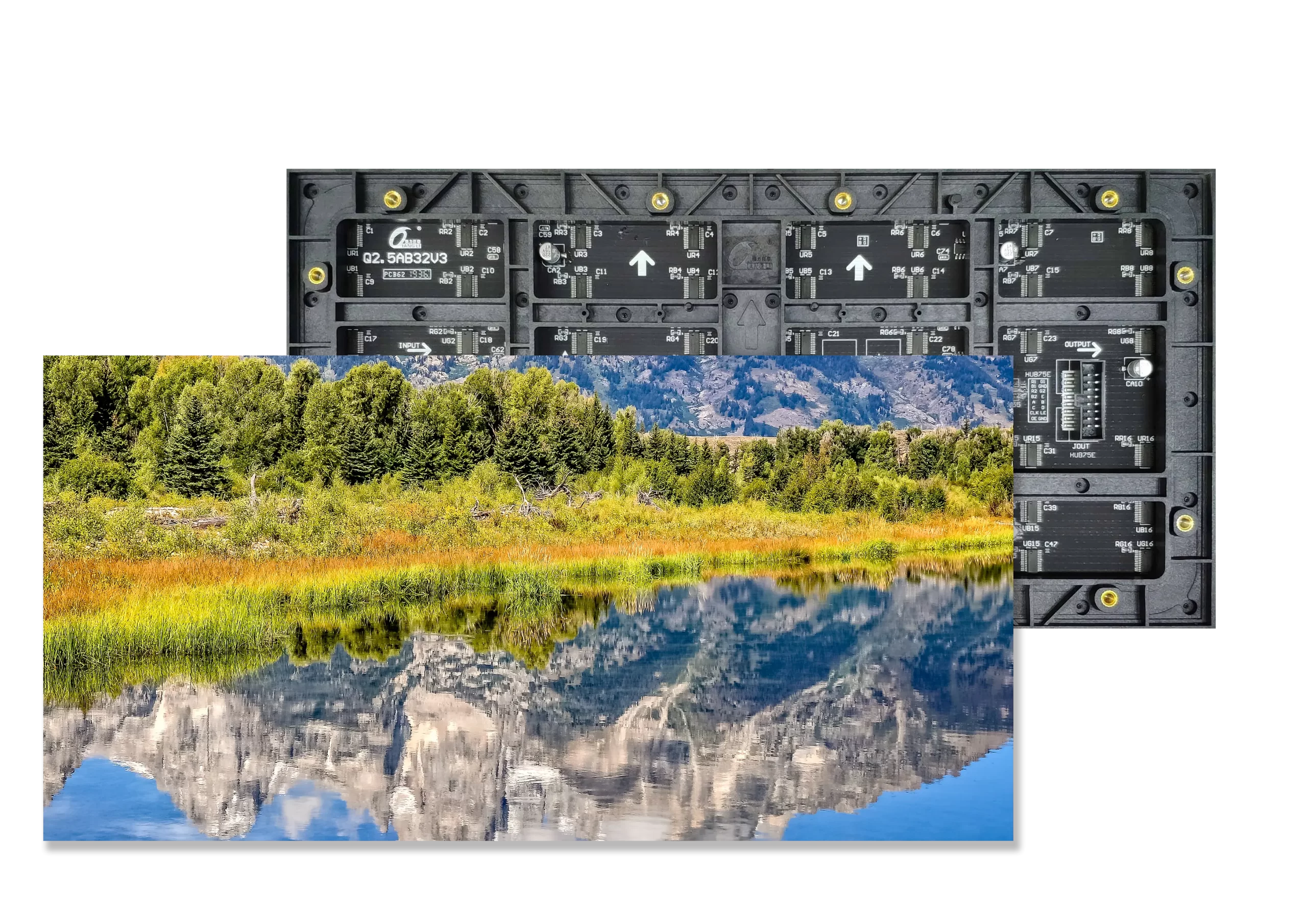 Indoor p2.5 320x160mm led module