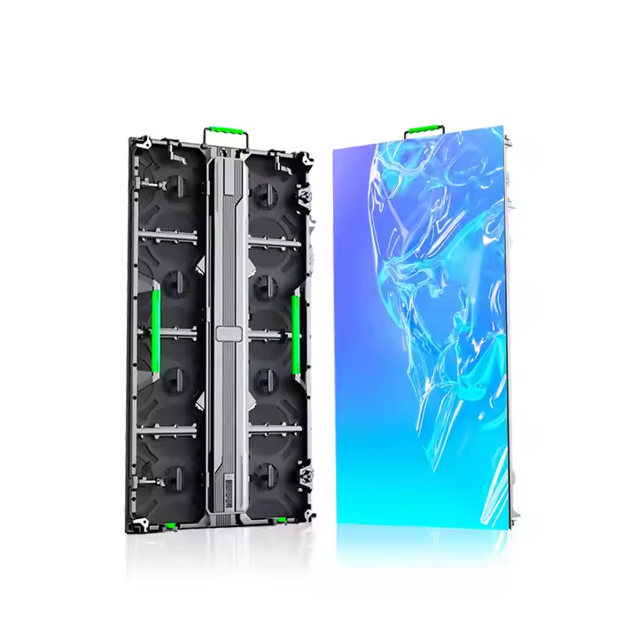 1000mm x 500mm indoor p3.91 rental led display cabinet