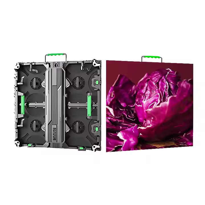500mm x 500mm Outdoor P4.81Rental LED Display Cabinet
