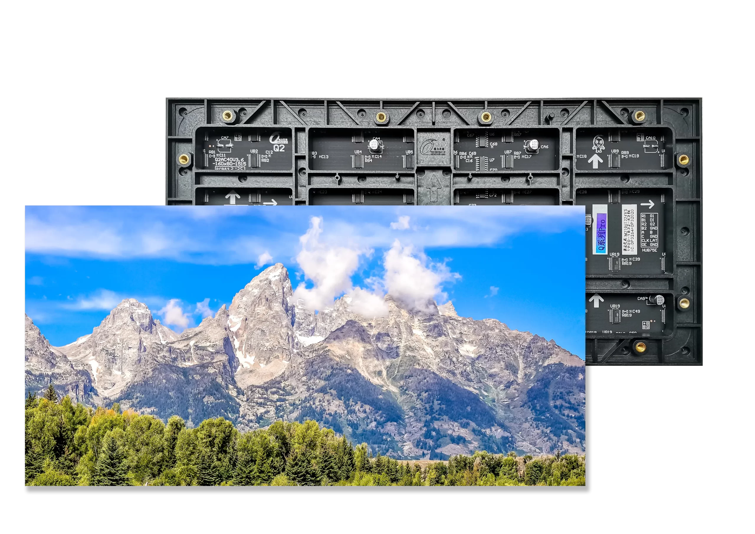 Indoor p2 320x160mm led module