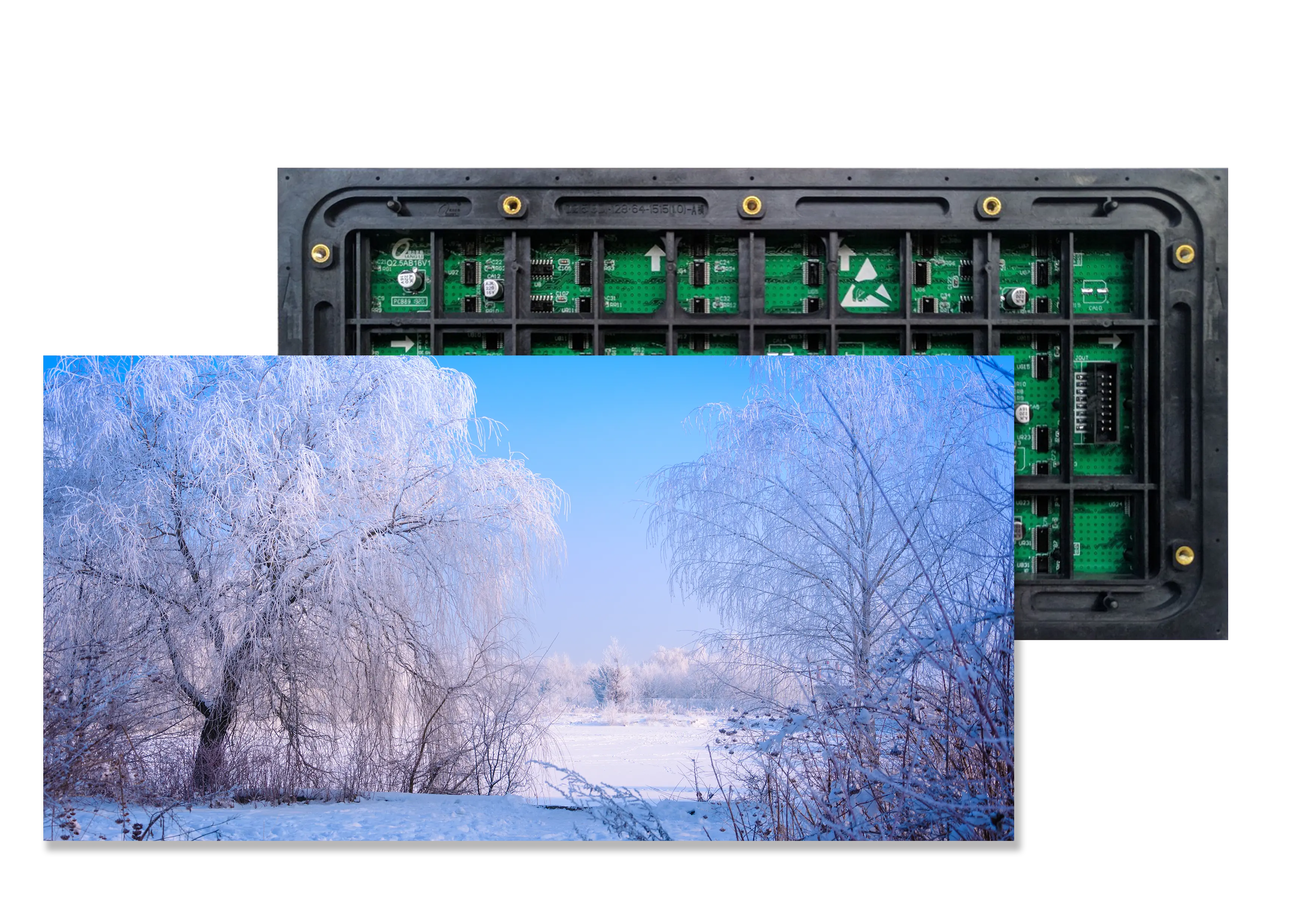 Outdoor p2.5 320x160mm led module