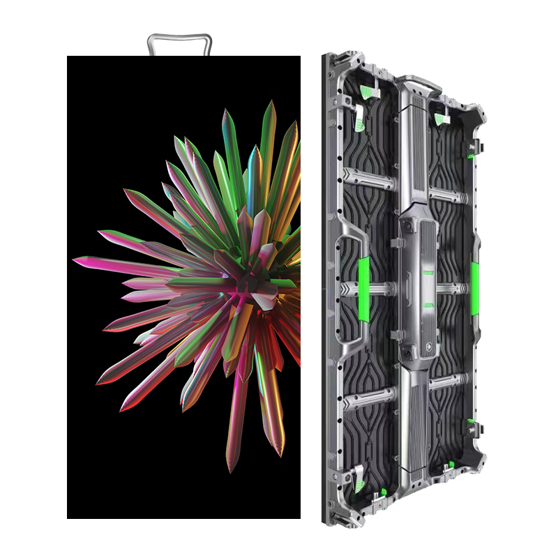 1000mm x 500mm indoor p4.81 rental led display cabinet