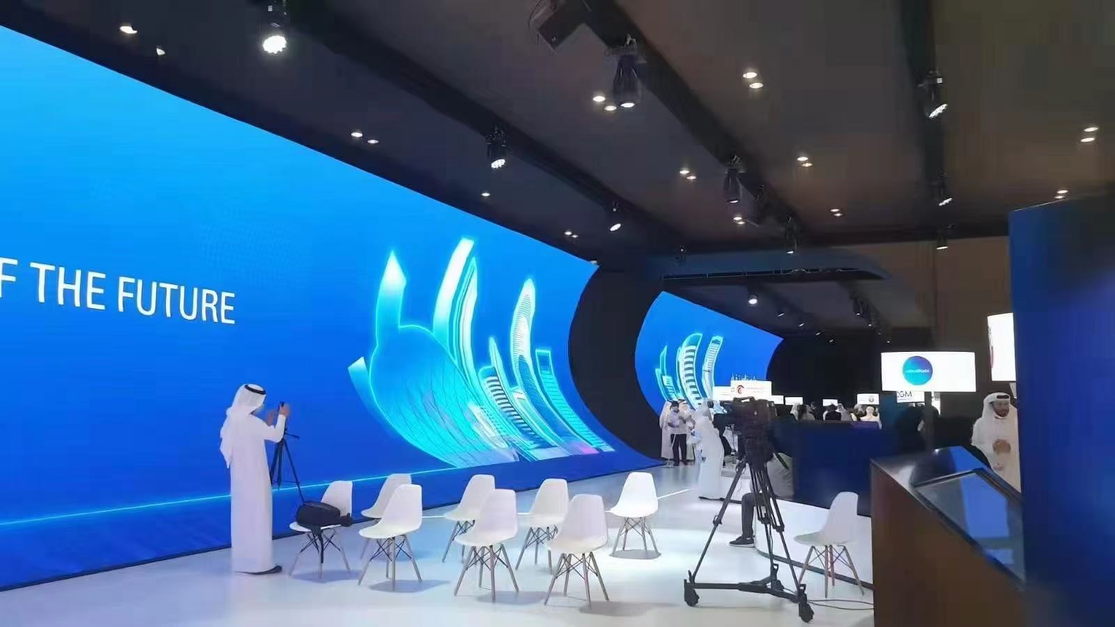 <span style="color:#3C78D8;font-family:Arial, Helvetica, sans-serif;font-size:18px;">LumenLED Indoor Flexible led display screen from dubai</span>