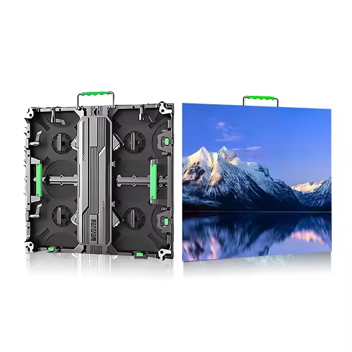 500mm x 500mm Outdoor P2.976 Rental LED Display Cabinet