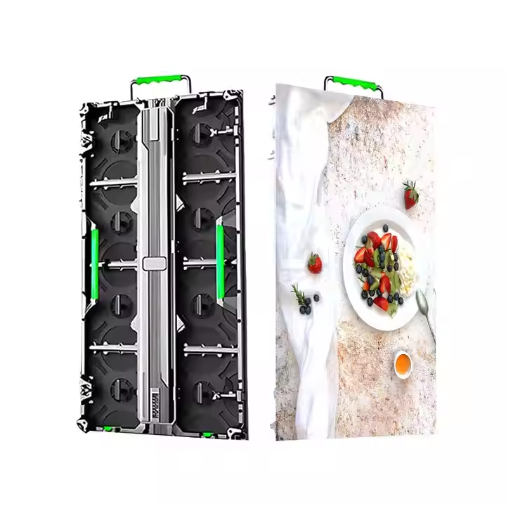 1000mm x 500mm indoor p2.976 rental led display cabinet